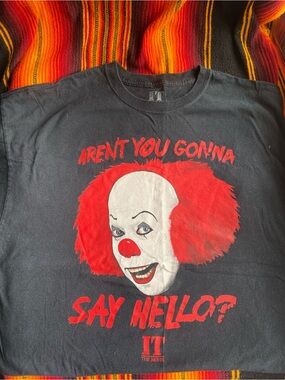 Warner Bros. IT Movie Graphic Tee - Black & White